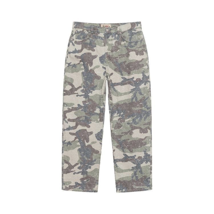 Stussy Needlepunch Big Ol' Jean Woodland Camo