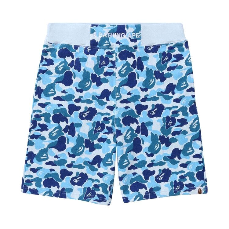 BAPE ABC Camo Sweatshorts Blue