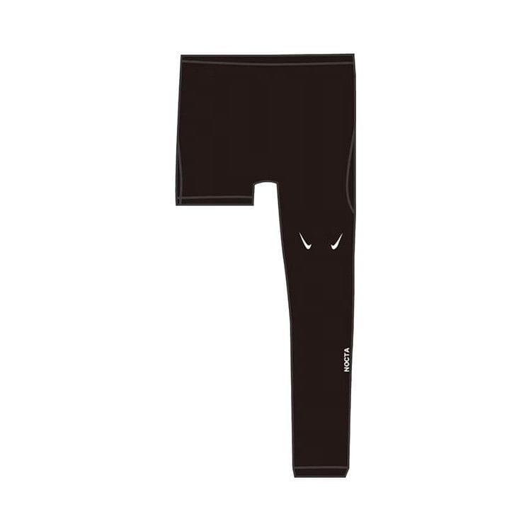 Nike x NOCTA Basketball Single Leg Tights Left Black