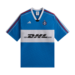 Kith For Adidas Football Dhl Express Jersey Blue Burst
