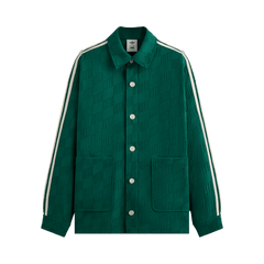Kith For Adidas Football Jacquard Overshirt Green