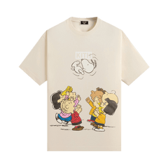 Kith For Peanuts Celebration Vintage T-Shirt Sandrift