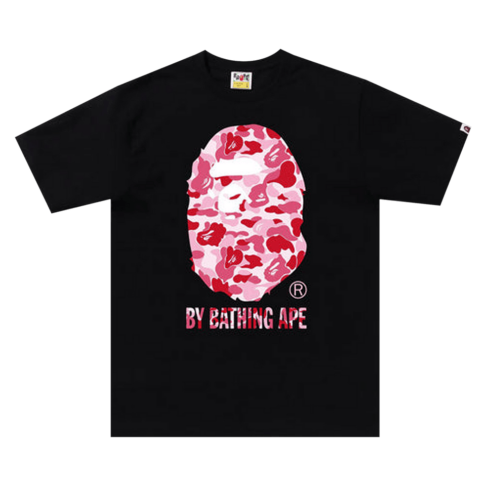 Bape Abc Camo By Bathing Ape T-Shirt Black/Pink