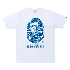 Bape Abc Camo By Bathing Ape T-Shirt White/Blue