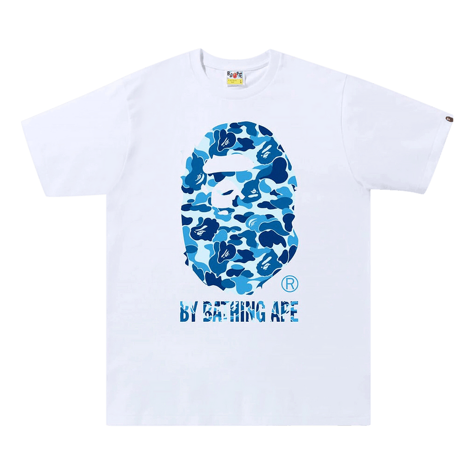 Bape Abc Camo By Bathing Ape T-Shirt White/Blue
