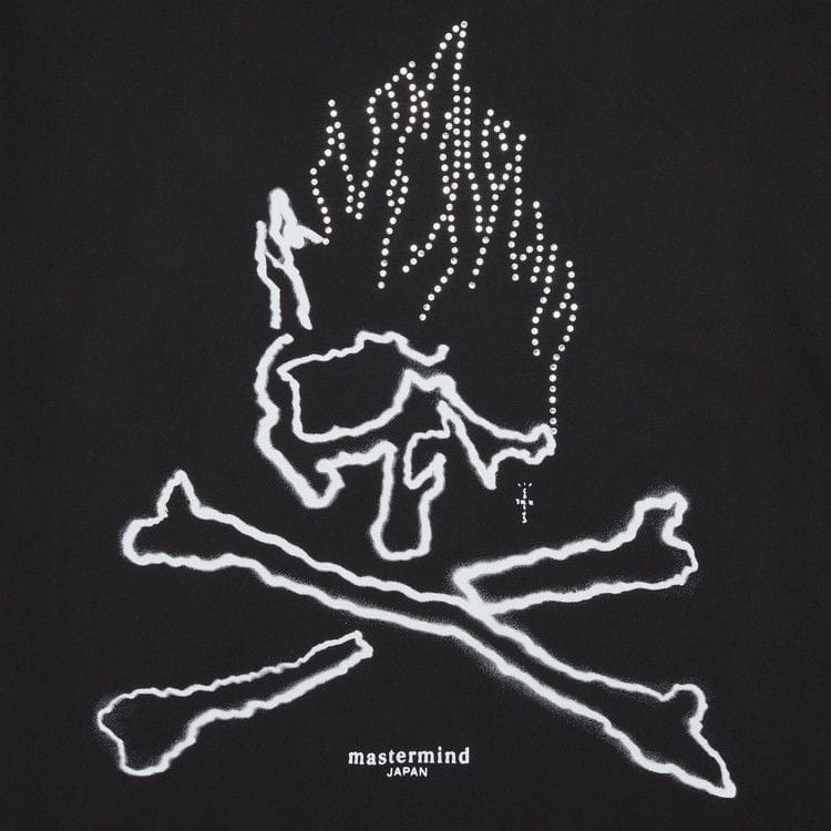 Cactus Jack by Travis Scott For Mastermind Skull T-Shirt Black