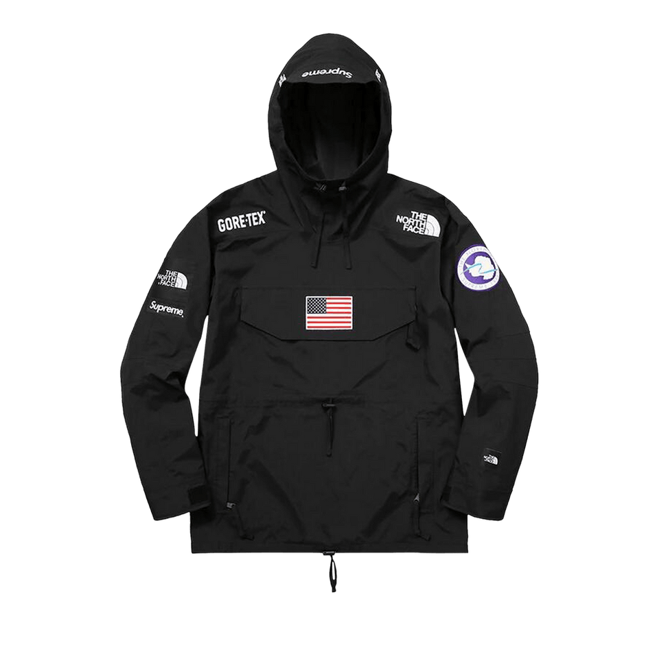 Supreme x The North Face Trans Antarctica Expedition Pullover Jacket Black