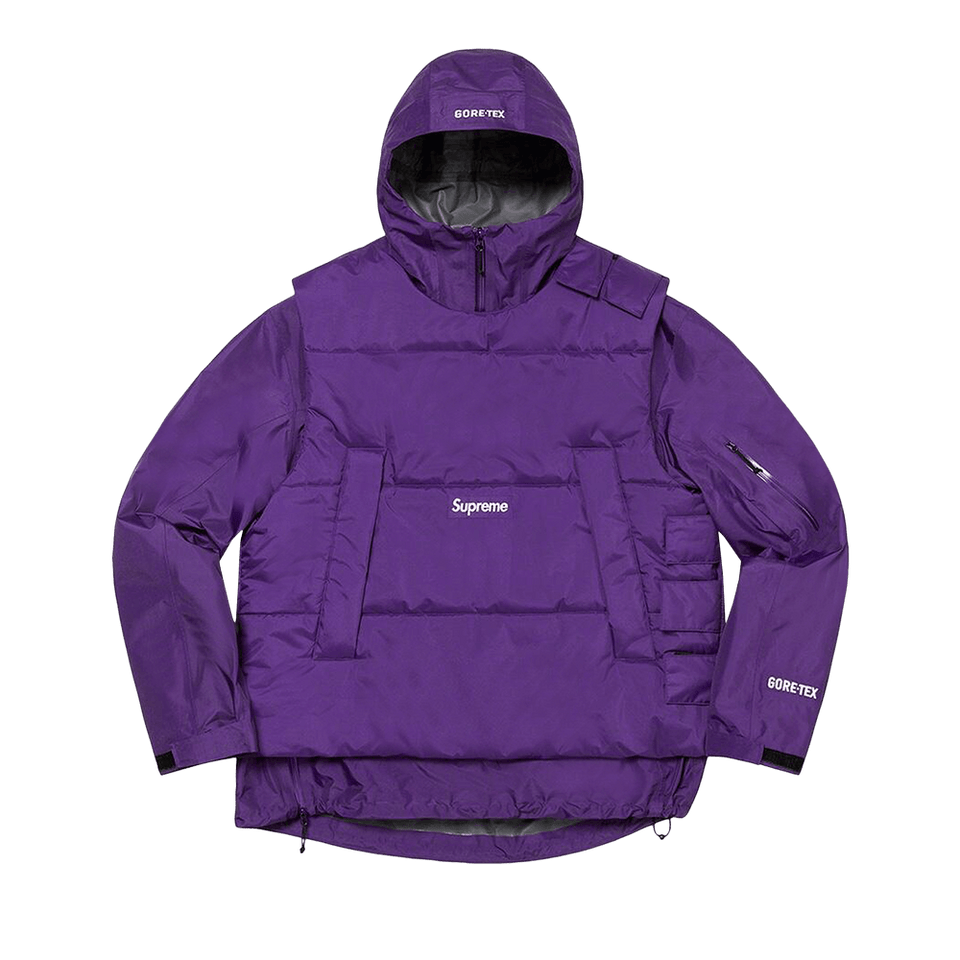 Supreme 2-In-1 GORE-TEX Shell + Windstopper Vest Purple