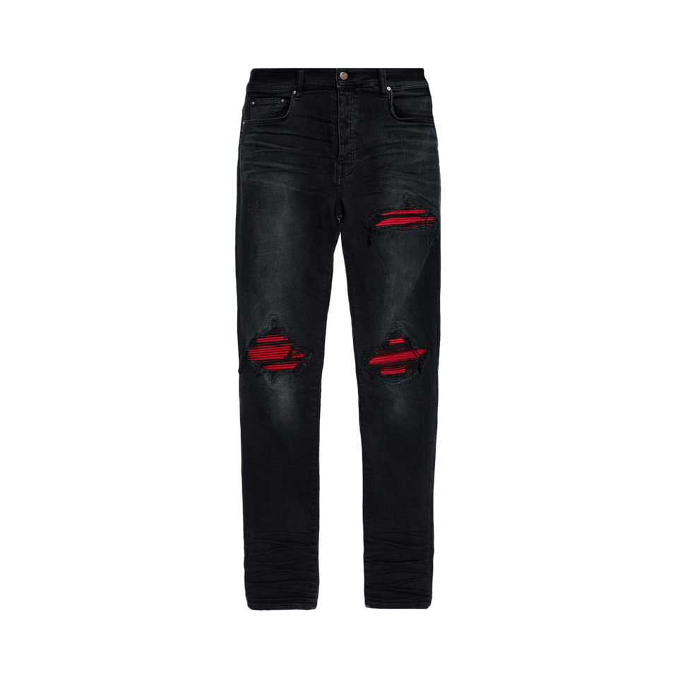 Amiri MX1 Ultrasuede Jean Vintage Black
