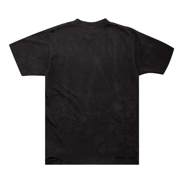 Balenciaga Regular Fit T-Shirt Washed Black