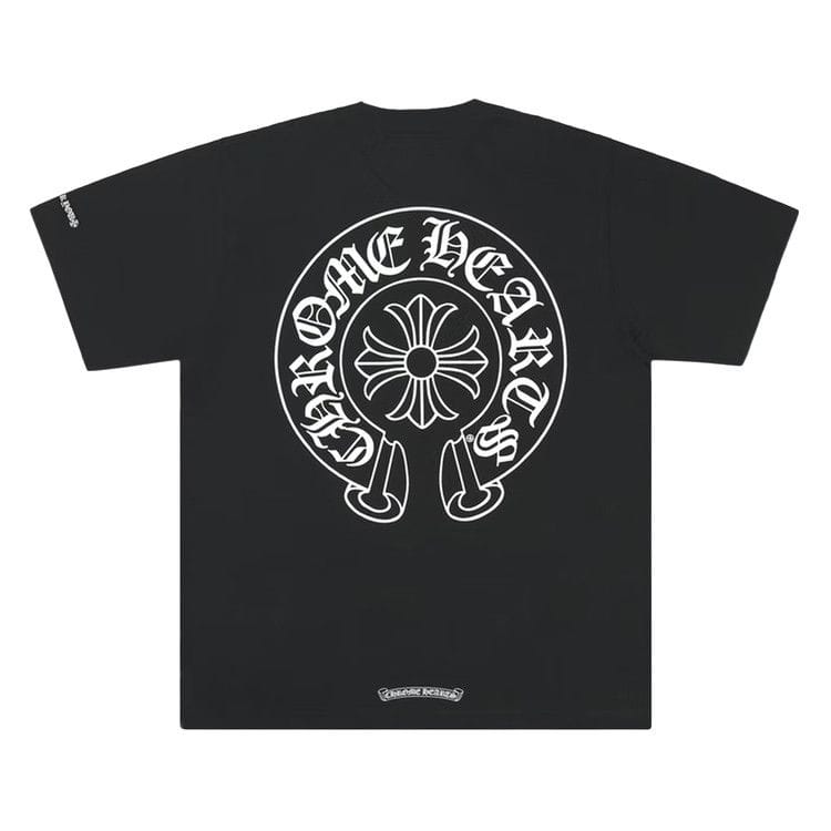 Chrome Hearts Horseshoe Logo Pocket T-Shirt Black