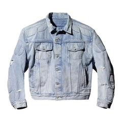 Yeezy Gap Engineered by Balenciaga Padded Denim Jacket Blue