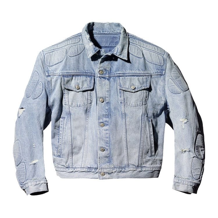 Yeezy Gap Engineered by Balenciaga Padded Denim Jacket Blue