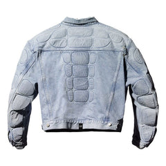Yeezy Gap Engineered by Balenciaga Padded Denim Jacket Blue