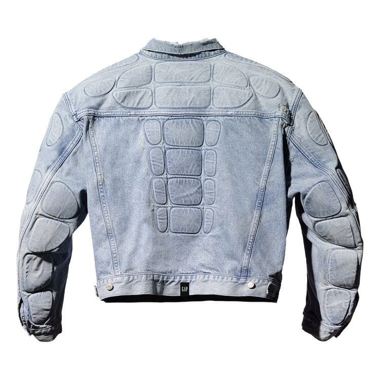 Yeezy Gap Engineered by Balenciaga Padded Denim Jacket Blue