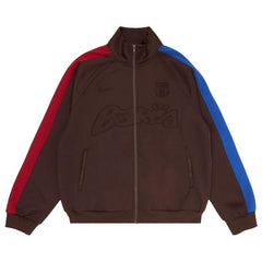 Nike FC Barcelona x Cactus Jack Retro Zip Anthem Jacket Brown