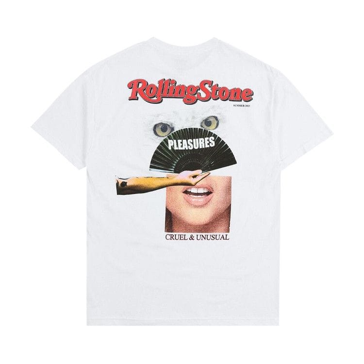 Pleasures Rolling Stone T-Shirt White