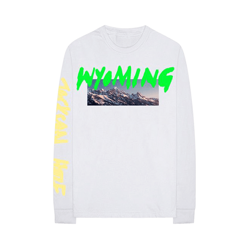 Kanye West Wyoming Long-Sleeve T-Shirt White
