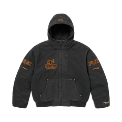 Supreme x Fox Racing Hooded Work Jacket Black