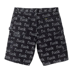 Supreme Fuck Painter Shorts Black