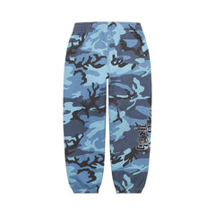 Supreme x New York Yankees Kanji Sweatpant Blue Camo