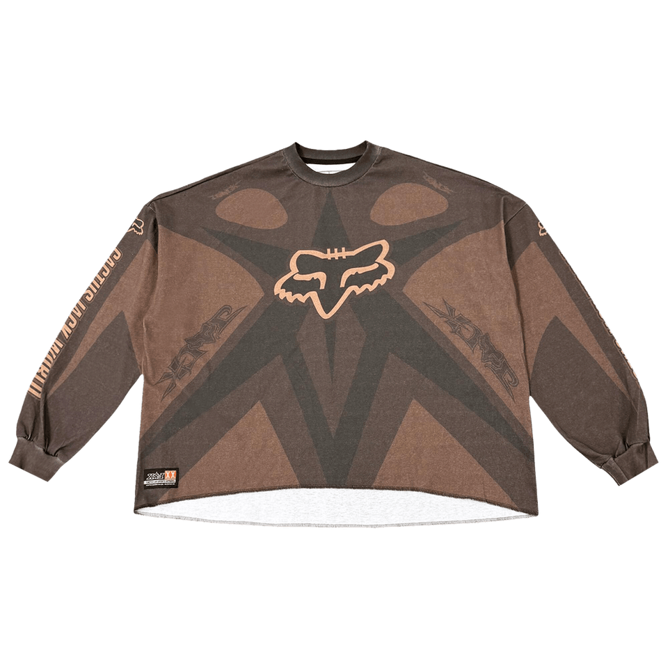 Cactus Jack by Travis Scott x Fox Racing Jersey I Brown