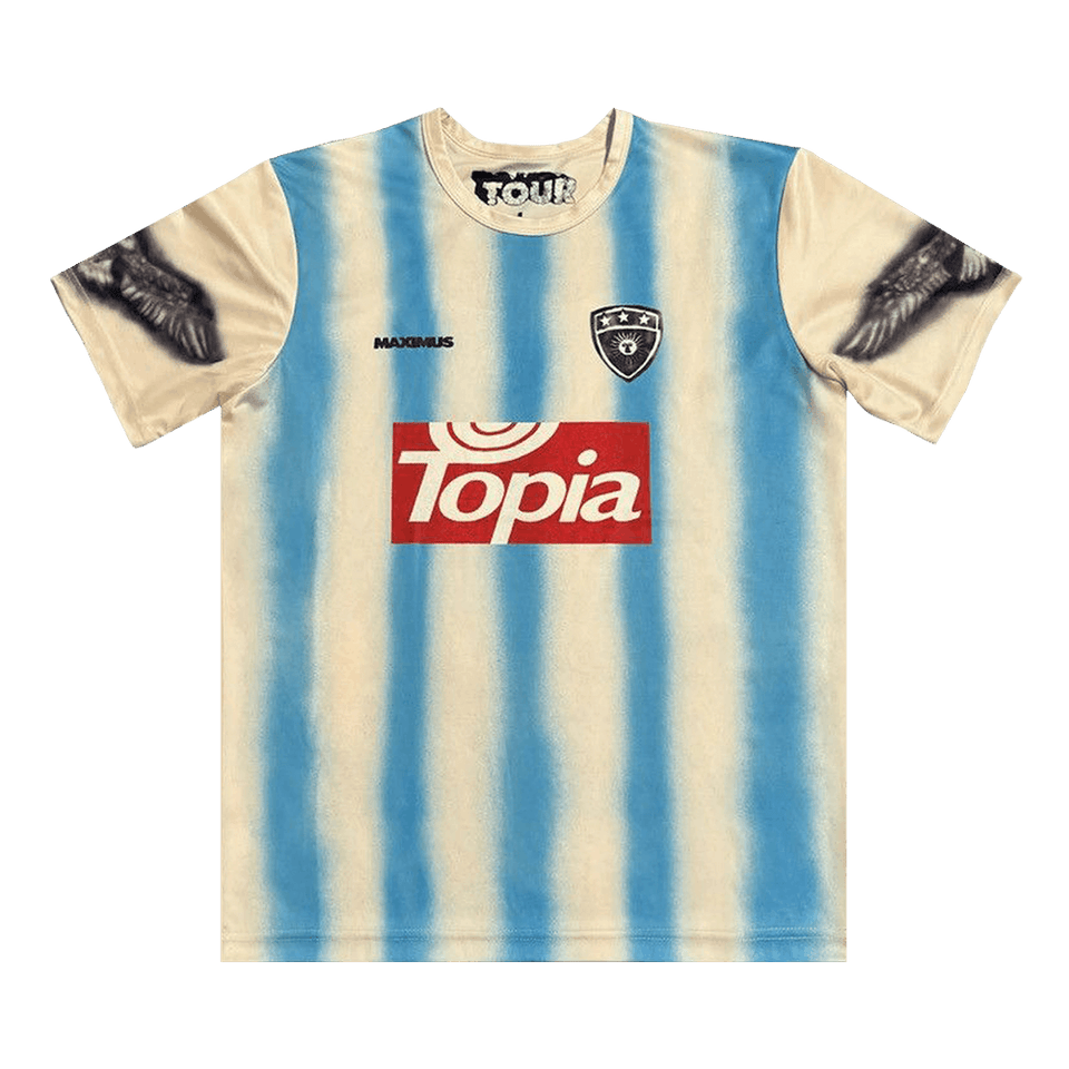 Cactus Jack by Travis Scott Argentina Soccer Jersey White/Blue