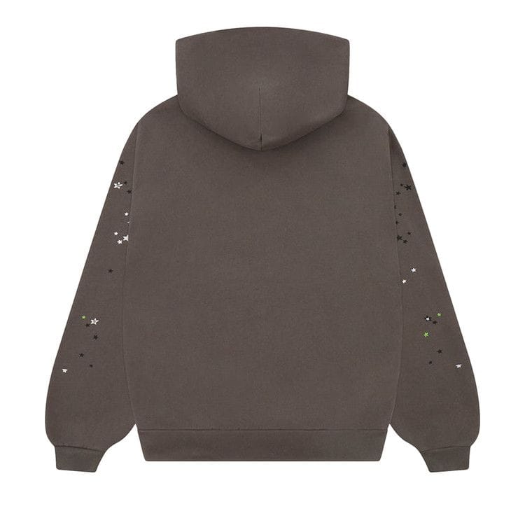 Sp5der Punk V2 Hoodie Slate Grey