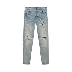 Amiri MX1 Bandana Jean Clay Indigo