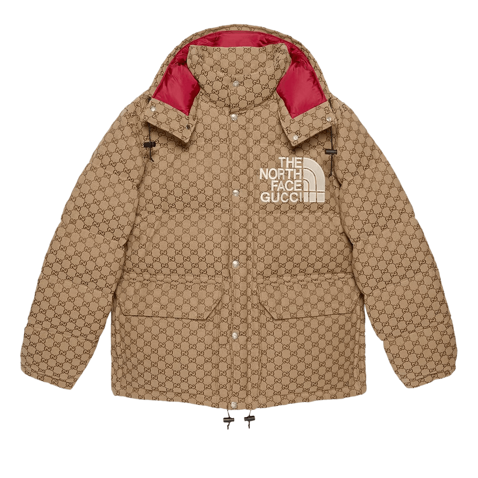 Gucci x The North Face Padded Jacket Beige/Ebony