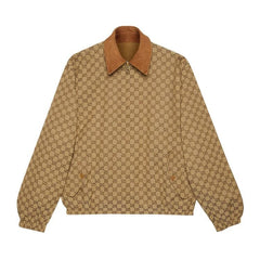 Gucci Reversible GG Jacket Light Brown