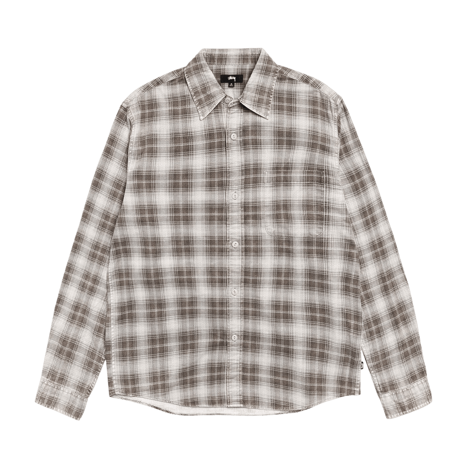 Stussy Dax Printed Shirt Brown