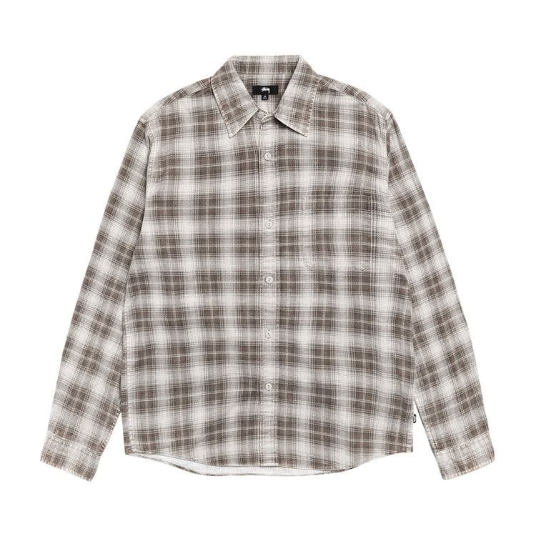 Stussy Dax Printed Shirt Brown