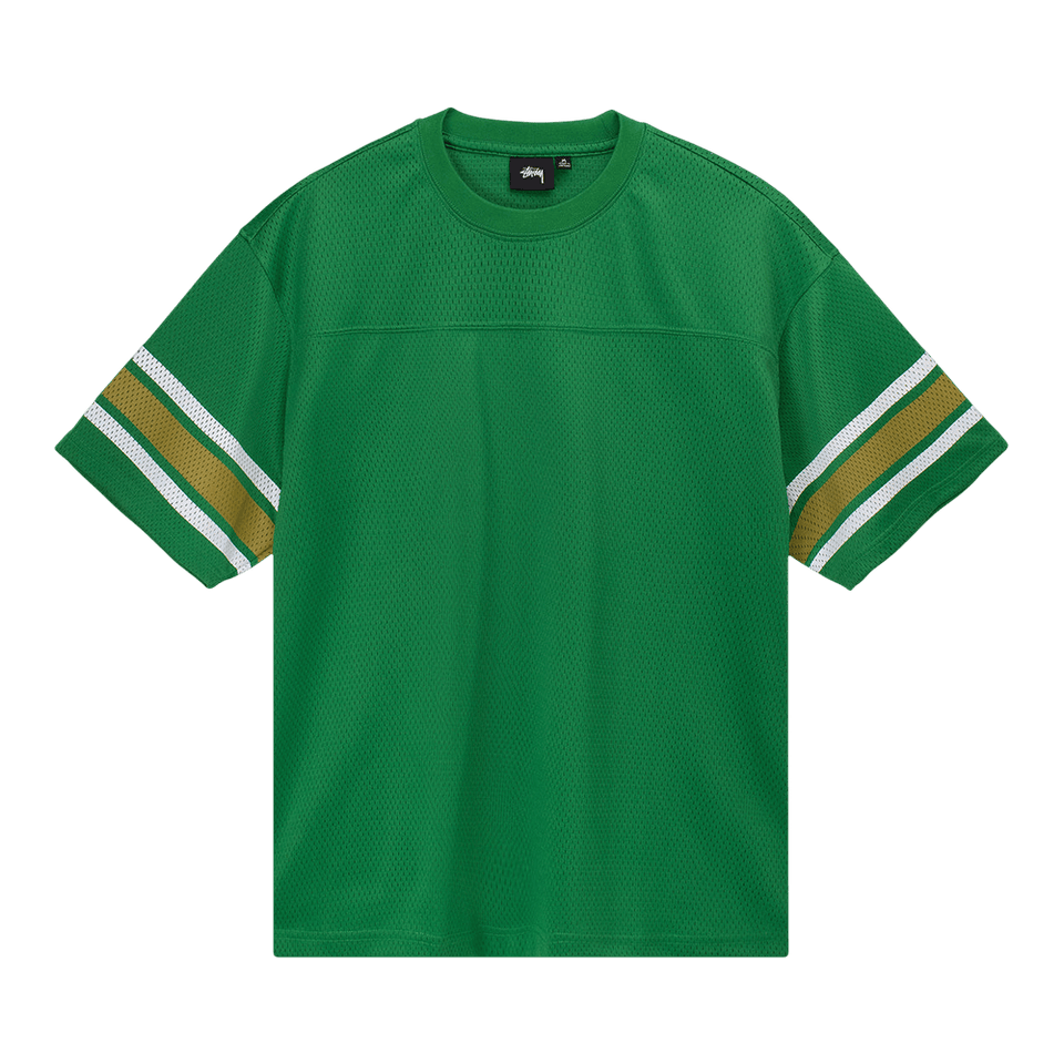 Stussy Mesh Football Jersey Green