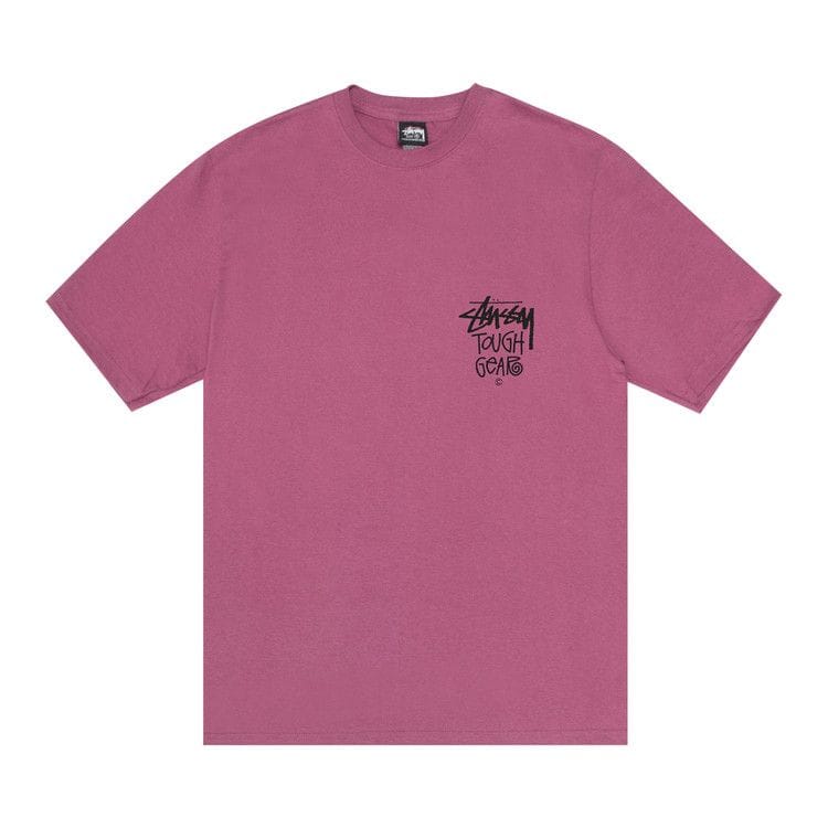 Stussy Tough Gear T-Shirt Berry