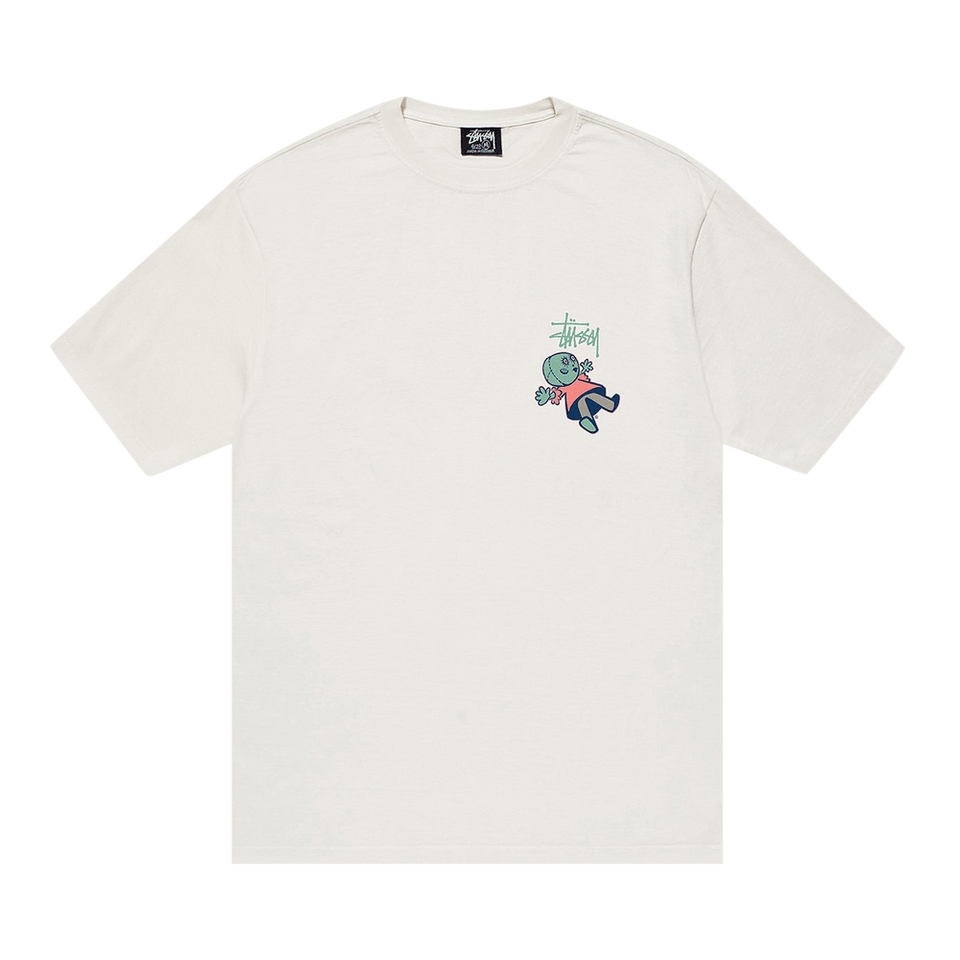 Stussy Dollie Pigment Dyed T-Shirt Natural
