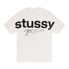 Stussy Sport 100% Pigment Dyed T-Shirt Natural