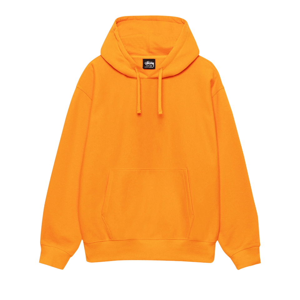 Stussy Back Appliqué Hoodie Tangerine