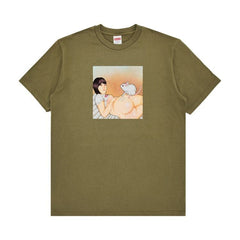 Supreme Mouse T-Shirt Light Olive