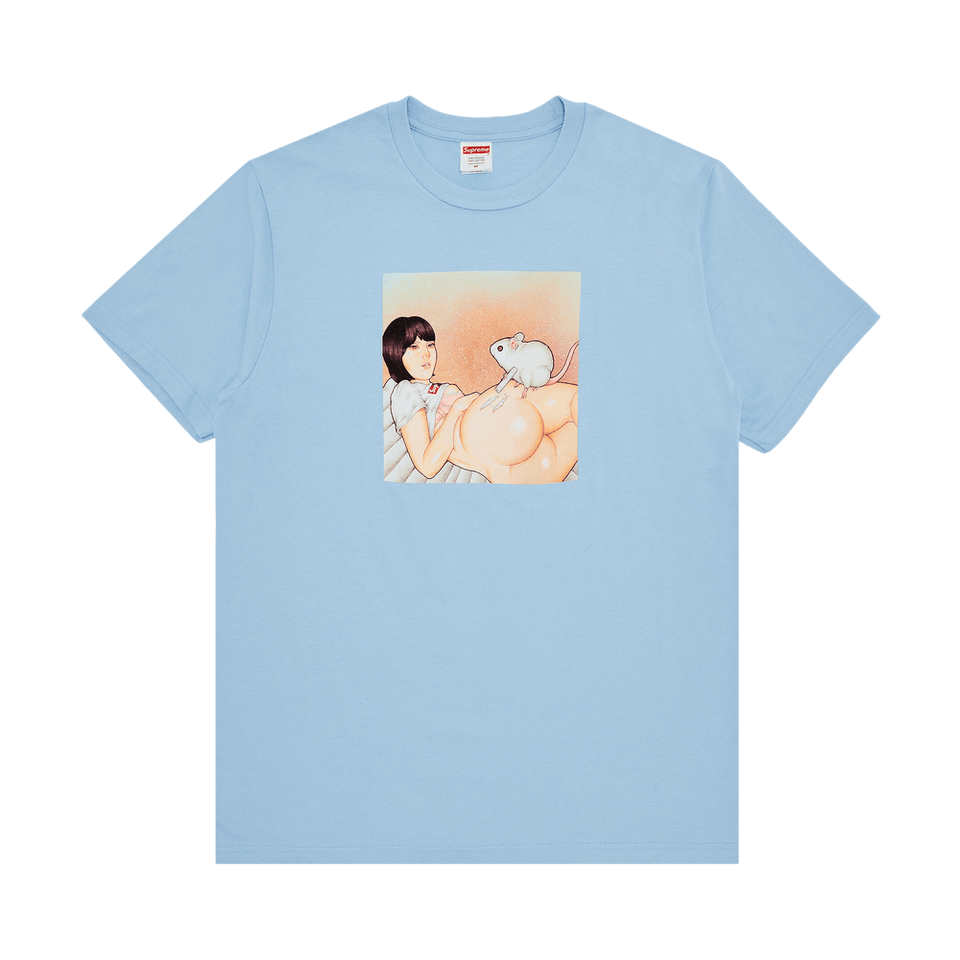 Supreme Mouse T-Shirt Powder Blue