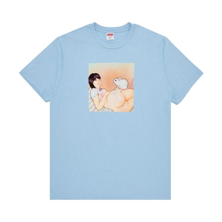 Supreme Mouse T-Shirt Powder Blue