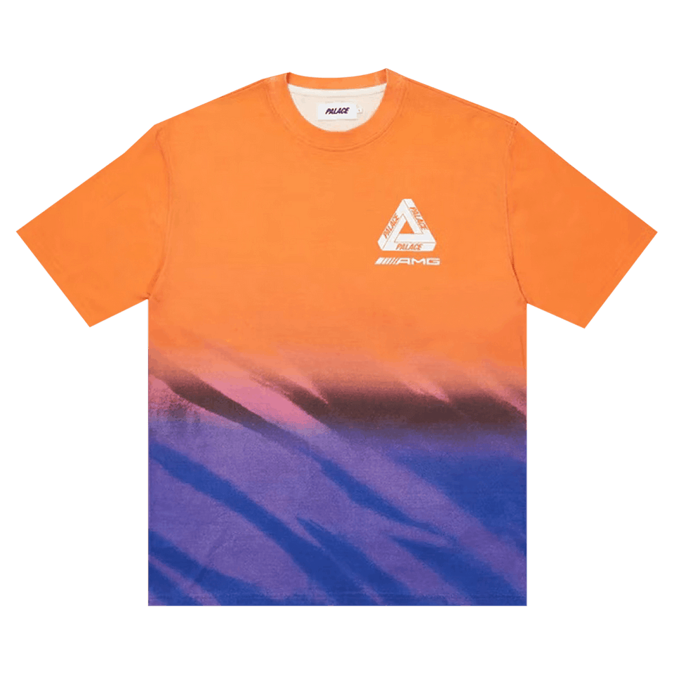 Palace x AMG 2.0 London T-Shirt Orange/Purple
