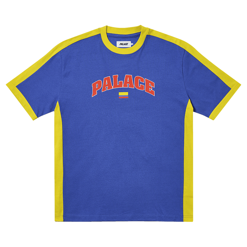 Palace Flag T-Shirt Blue