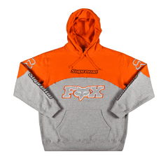 Supreme x Fox Racing Hoodie Grey