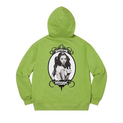 Supreme x Hysteric Glamour Zip Up Hoodie Lime