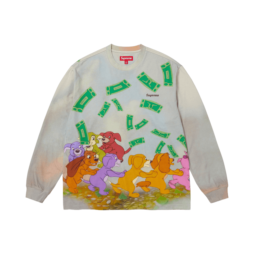 Supreme All Dogs Go To Heaven Long-Sleeve Top Day