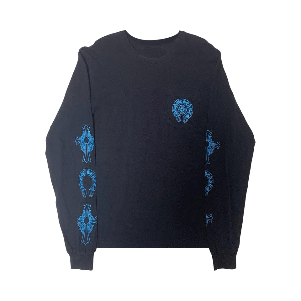 Chrome Hearts Multi Logo Long-Sleeve Black