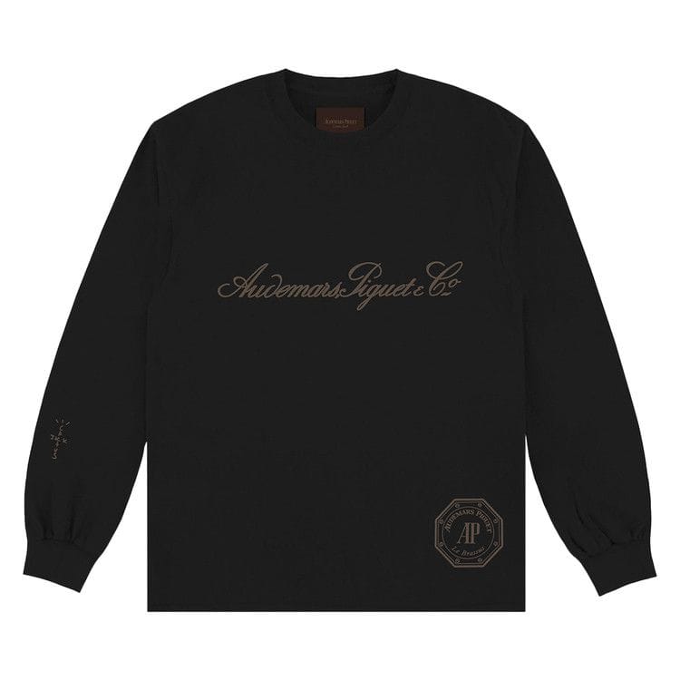 Cactus Jack by Travis Scott x Audemars Piguet Le Brassus Long-Sleeve T-Shirt Black