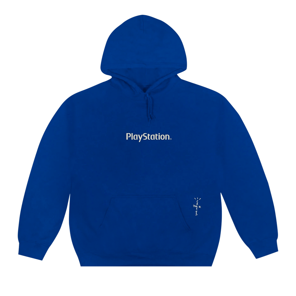 Cactus Jack by Travis Scott Motherboard III Hoodie Royal