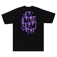 BAPE Ape Head Graffiti Big Ape Head T-Shirt Black/Purple